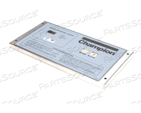 ASSEMBLY, K1000 PANEL BOX CVR-CHAMP ION by Duke Manufacturing