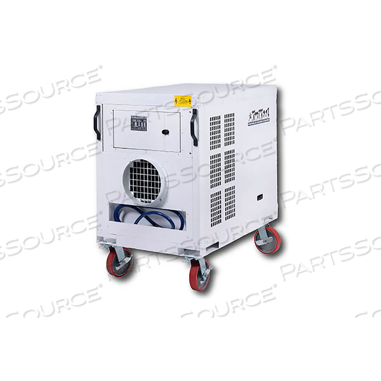 5 TON INDOOR/OUTDOOR PORTABLE AC W/ HEAT, 60K BTU COOL, 41K BTU HEAT, 460V by Kwikool 5 TON INDOOR/OUTDOOR PORTABLE AC W/ HEAT, 60K BTU COOL, 41K BTU HEAT, 460V by Kwikool