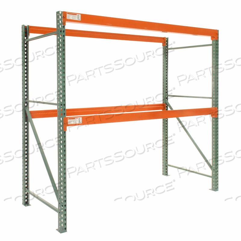 TEAR DROP PALLET RACK STARTER 108"W X 48"D X 96"H by Approved Vendor