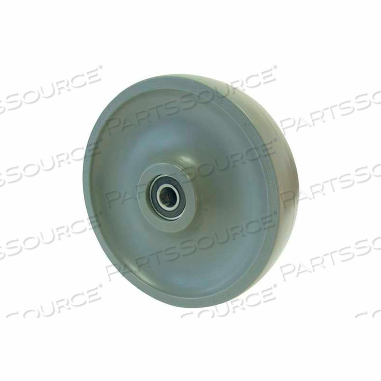 4" X 2" GT WHEEL WITH SEALED BALL BEARING FOR 1/2" AXLE - - 1050 LB. CAP. by RWM 4" X 2" GT WHEEL WITH SEALED BALL BEARING FOR 1/2" AXLE - - 1050 LB. CAP. by RWM