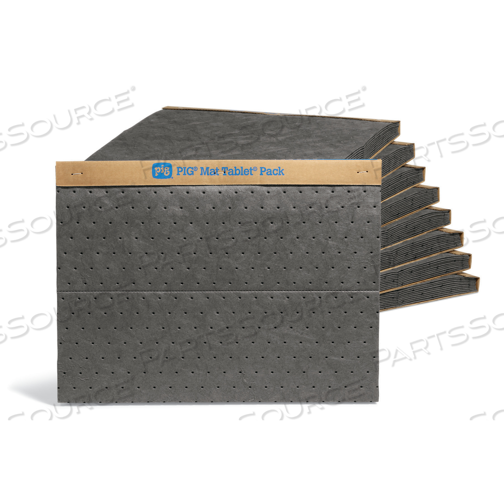PIG ABSORBENT MAT TABLET PACK by New Pig Corporation PIG ABSORBENT MAT TABLET PACK by New Pig Corporation
