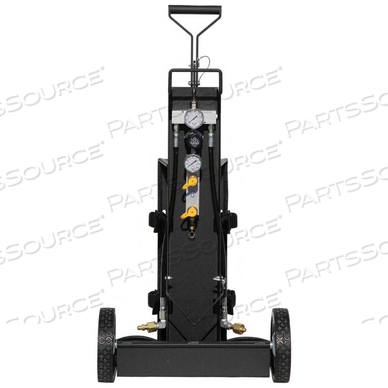 2-CYLINDER MULTI-PAK SMALL CYLINDER AIR CART, 2 OUTLETS, 4500 PSI, HANSEN, MP-2H 