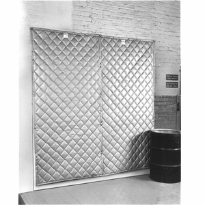 QFM DOUBLE FACED QUILTED WALL PANEL, 4'W X 6'H X 2" THICK by Singer Safety