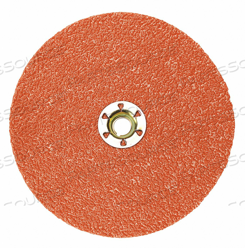 FIBER DISCS 4-1/2 DIA. ABRASIVE GRIT 80 by 3M Consumer
