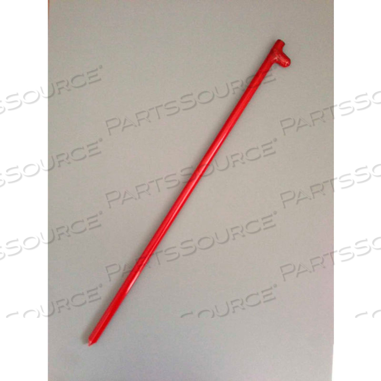 24" FORGED HEAD STAKE, RED by Cutshaw Industries 24" FORGED HEAD STAKE, RED by Cutshaw Industries
