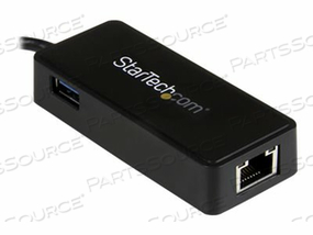 USE THE USB TYPE C PORT ON A LAPTOP TO ADD A GBE PORT USB TYPE A PORT -USB 3.0 by StarTech.com Ltd.