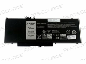 AXIOM LI-ION 4-CELL BATTERY FOR DELL - 451-BBLK, 451-BBLN, 451-BBQC by Axiom