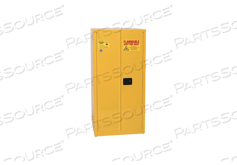 FLAMMABLE LIQUID SAFETY CABINET YELLOW by Eagle