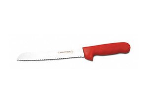J5893 BREAD KNIFE 8 L SS BLADE RED by Dexter Russell J5893 BREAD KNIFE 8 L SS BLADE RED by Dexter Russell