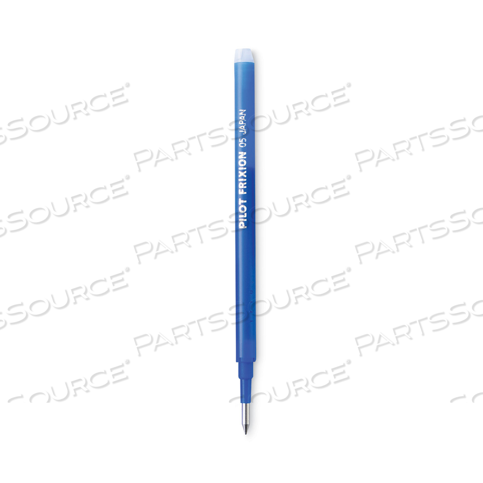 REFILL FOR PILOT FRIXION ERASABLE, FRIXION BALL, FRIXION CLICKER AND FRIXION LX GEL INK PENS, FINE TIP, BLUE INK by Pilot
