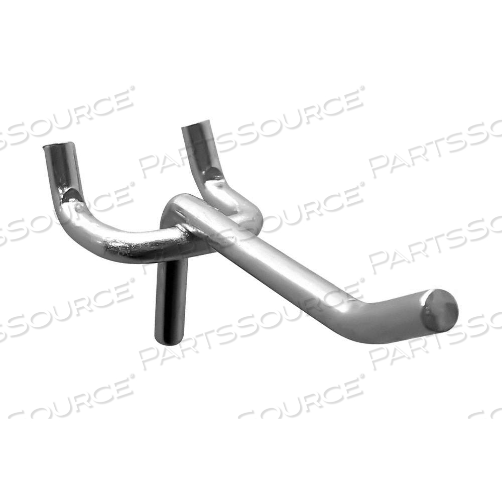 STRAIGHT HOOK, 3 IN, 1/4 IN PEG HOLE, FOR 1 IN PEGBOARD HOLE SPACING, HANGING by Approved Vendor STRAIGHT HOOK, 3 IN, 1/4 IN PEG HOLE, FOR 1 IN PEGBOARD HOLE SPACING, HANGING by Approved Vendor