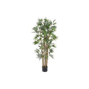 4' MULTI BAMBUSA BAMBOO SILK TREE by Nearly Natural