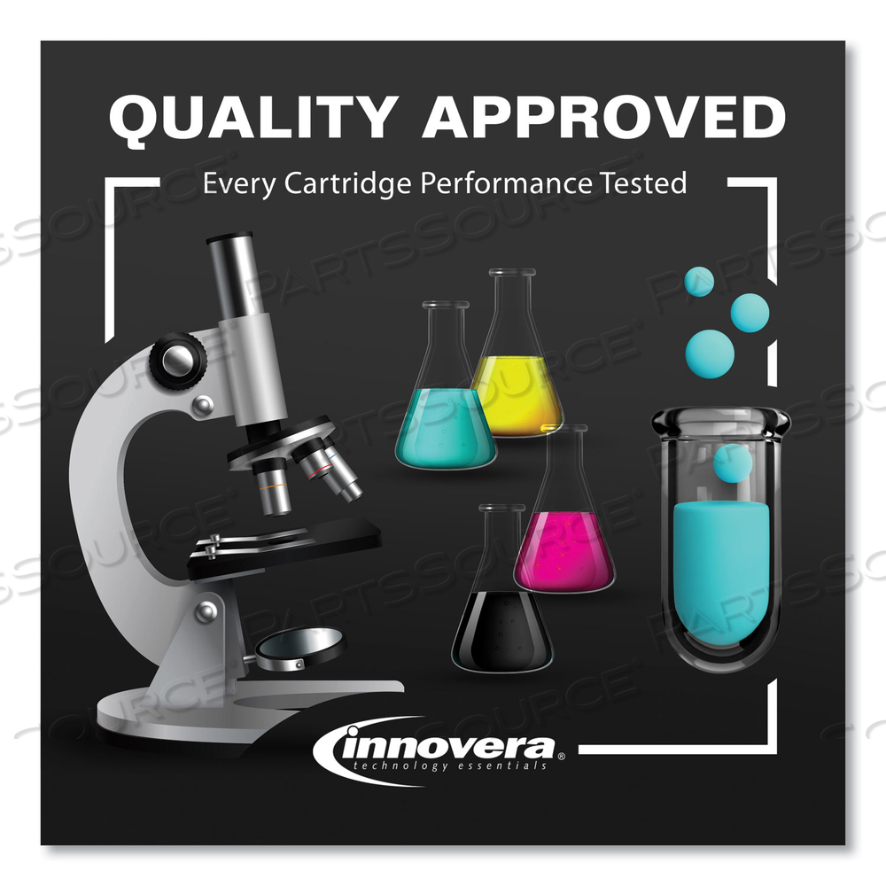 REMANUFACTURED BLACK HIGH-YIELD TONER, REPLACEMENT FOR 58X (CF258X2), 10,000 PAGE-YIELD by Innovera REMANUFACTURED BLACK HIGH-YIELD TONER, REPLACEMENT FOR 58X (CF258X2), 10,000 PAGE-YIELD by Innovera