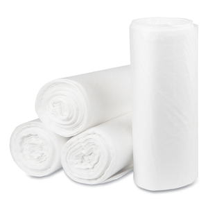 ECO STRONG PLUS CAN LINERS, 40 GAL, 1.35 MIL, 40 X 46, NATURAL, 100/CARTON by Pitt Plastics, Inc