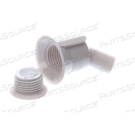 DRAIN FLANGE WITH ADAPTER, WHI by Master-Bilt