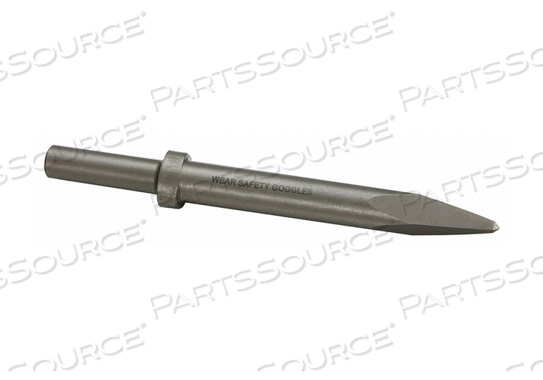 MOIL POINT CHISEL, NON-SPARKING NO, SHANK SHAPE ROUND, SHANK SIZE 0.68 IN, SHANK DESIGN ROUND, OVERALL LENGTH 9 IN, MATERIAL STEEL, POINT TY by Westward MOIL POINT CHISEL, NON-SPARKING NO, SHANK SHAPE ROUND, SHANK SIZE 0.68 IN, SHANK DESIGN ROUND, OVERALL LENGTH 9 IN, MATERIAL STEEL, POINT TY by Westward