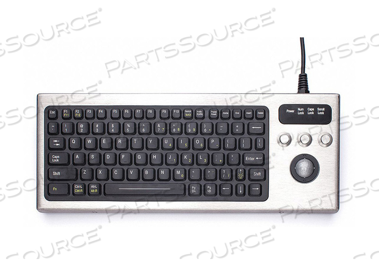 KEYBOARD CORDED USB BACKLIT by iKey