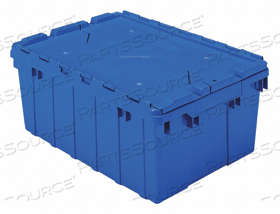 ATTACHED LID CONTAINER 1.62 CU FT BLUE by Akro-Mils / Myers Industries, Inc ATTACHED LID CONTAINER 1.62 CU FT BLUE by Akro-Mils / Myers Industries, Inc