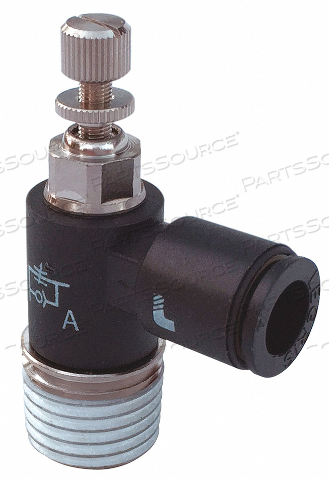 FLOW CONTROL VALVE 1/4 PTC 1/8 NPT by Legris FLOW CONTROL VALVE 1/4 PTC 1/8 NPT by Legris