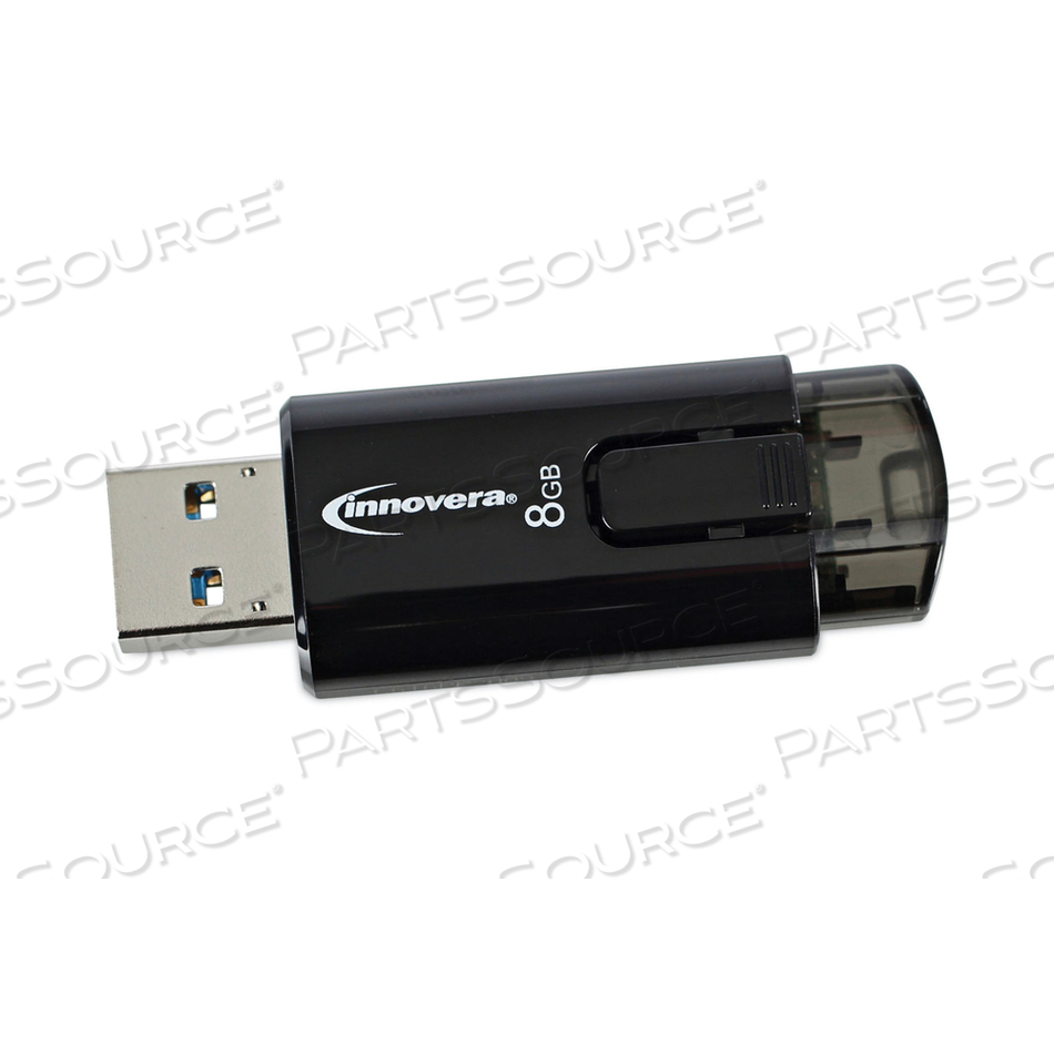 USB 3.0 FLASH DRIVE, 8 GB by Innovera USB 3.0 FLASH DRIVE, 8 GB by Innovera