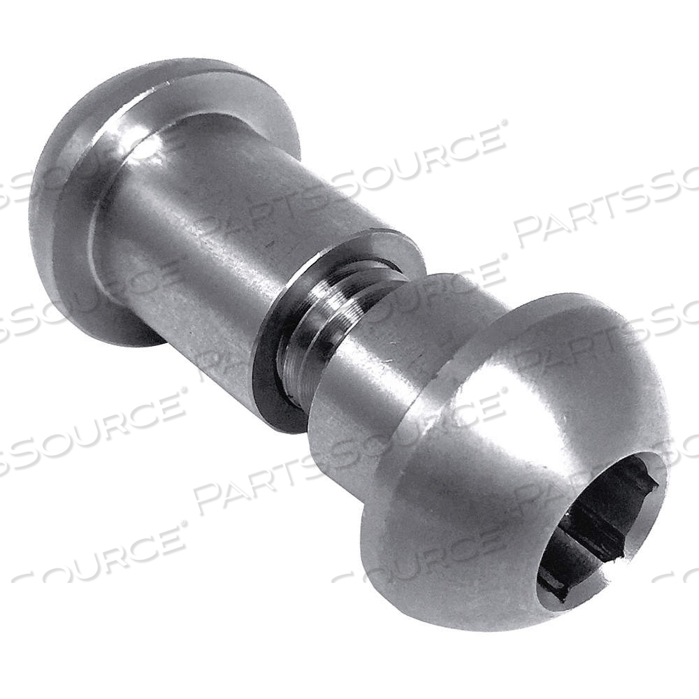 BINDING POST, M6-1.00 THREAD SIZE, 25 MM BRL LG, 10 MM BRL DIA, 18-8 STAINLESS STEEL, PLAIN, SOCKET by Approved Vendor