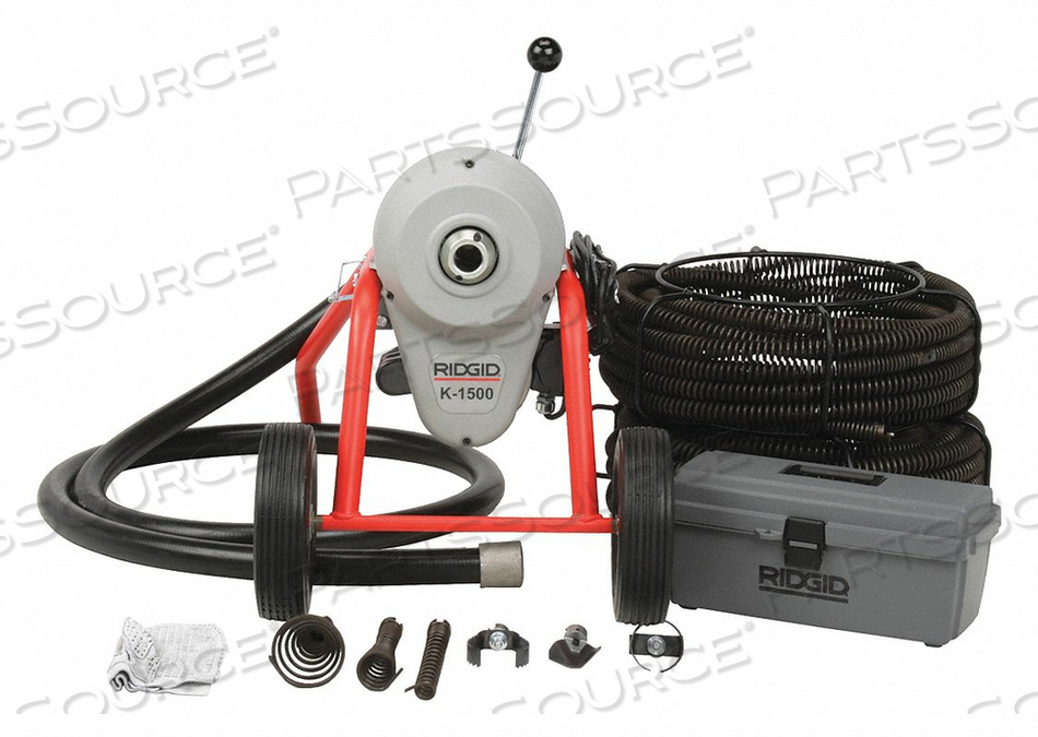 SECTIONAL DRAIN CLEANING MACHINE 3/4 HP by Ridgid