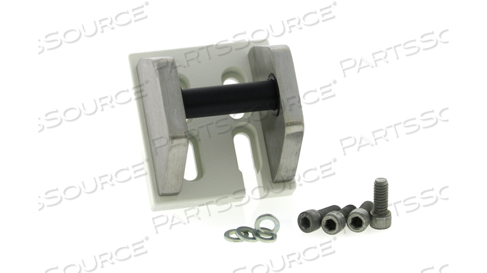LOCK LATCH PIN BRACKET ASM, HORIZONTAL ARM WITH WASHER (46-163294P1) AND SCREW (46-170498P14) 