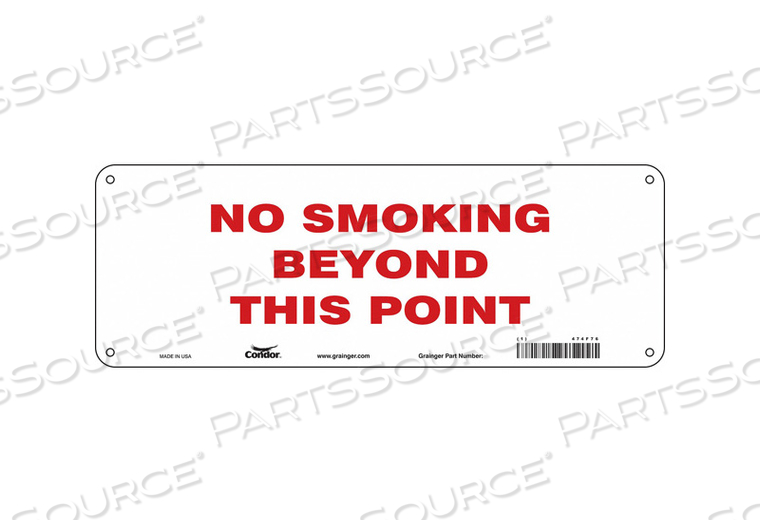 SAFETY SIGN 14 W 5 H 0.060 THICKNESS 