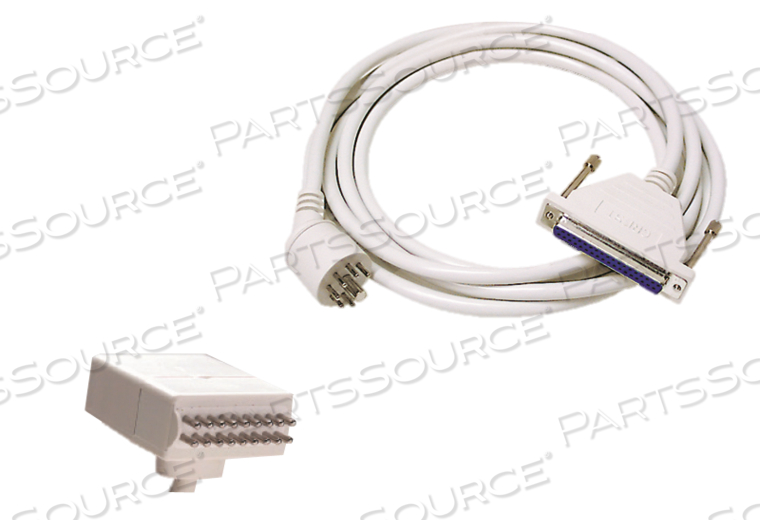 BED COMMUNICATION CABLE, 37-PIN TO DUKANE 18-PIN 