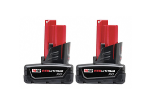 BATTERY 12V 3.0AH LI-ION PK2 by Milwaukee Electric Tools