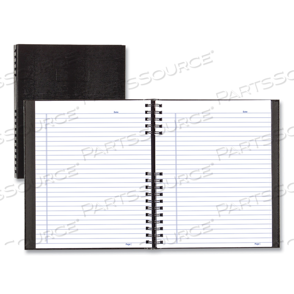 NOTEPRO NOTEBOOK, 1 SUBJECT, MEDIUM/COLLEGE RULE, BLACK COVER, 11 X 8.5, 150 SHEETS by Blueline NOTEPRO NOTEBOOK, 1 SUBJECT, MEDIUM/COLLEGE RULE, BLACK COVER, 11 X 8.5, 150 SHEETS by Blueline