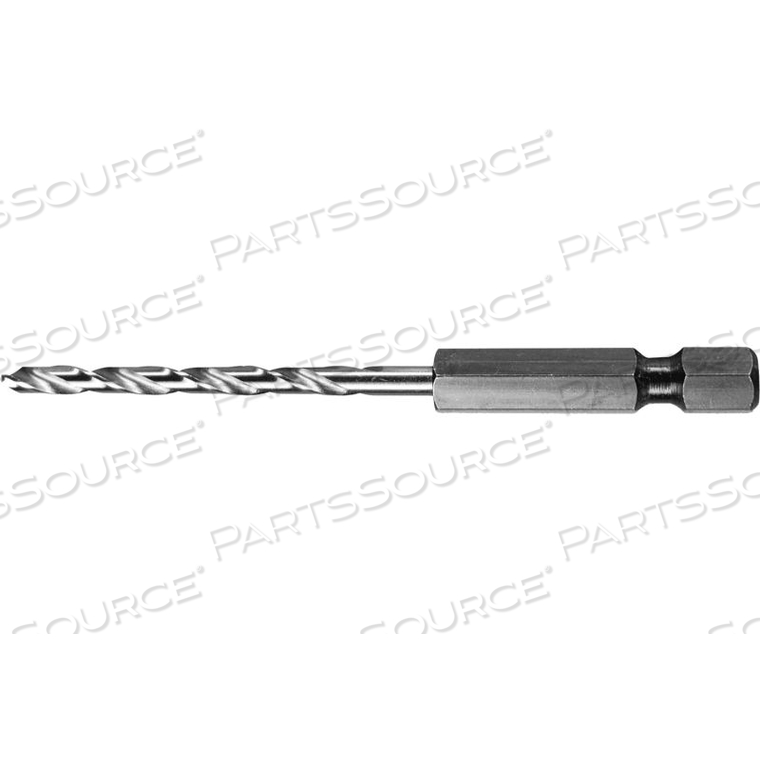 1816 7/64 HSS HEAVY-DUTY BRIGHT 135 1/4 HEX SHANK DRILL by Cle-Line 1816 7/64 HSS HEAVY-DUTY BRIGHT 135 1/4 HEX SHANK DRILL by Cle-Line