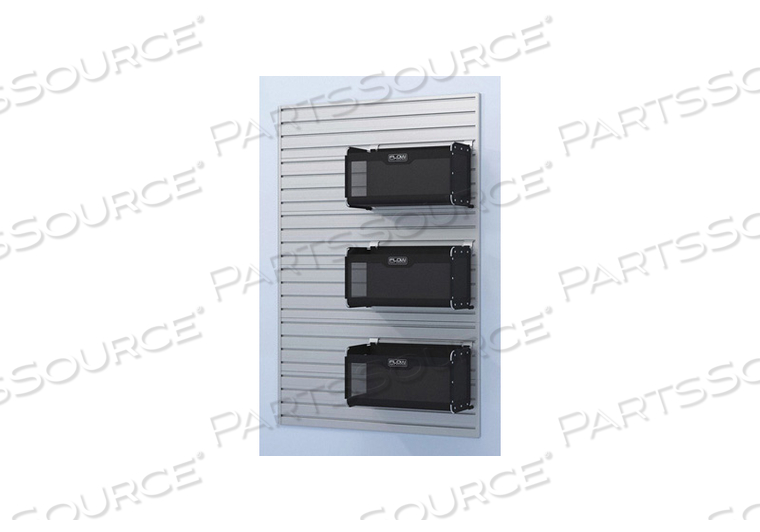 SLATWALL KIT 36 H 96 W WHITE by Flow Wall SLATWALL KIT 36 H 96 W WHITE by Flow Wall