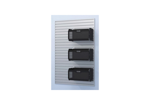 SLATWALL KIT 36 H 96 W WHITE by Flow Wall SLATWALL KIT 36 H 96 W WHITE by Flow Wall