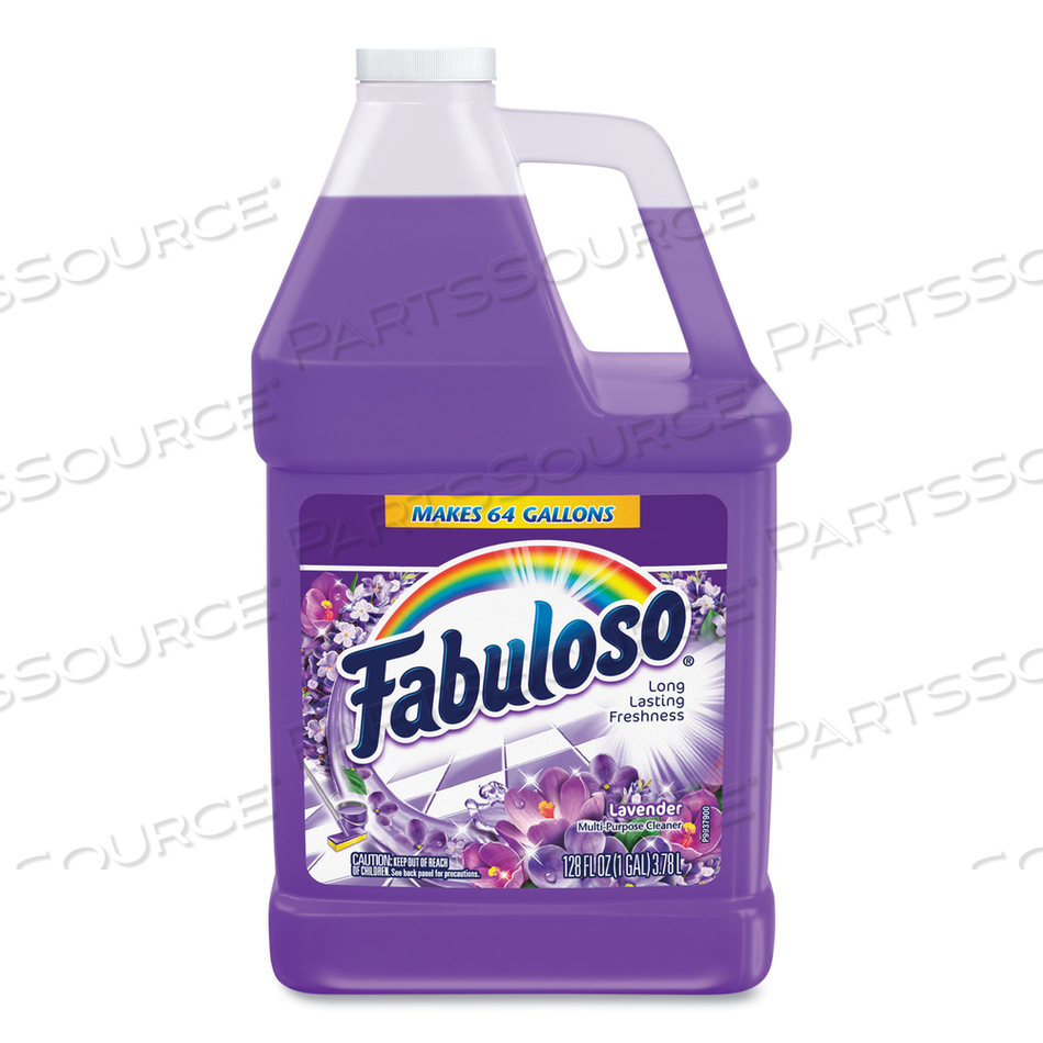 MULTI-USE CLEANER, LAVENDER SCENT, 1 GAL BOTTLE by Fabuloso MULTI-USE CLEANER, LAVENDER SCENT, 1 GAL BOTTLE by Fabuloso
