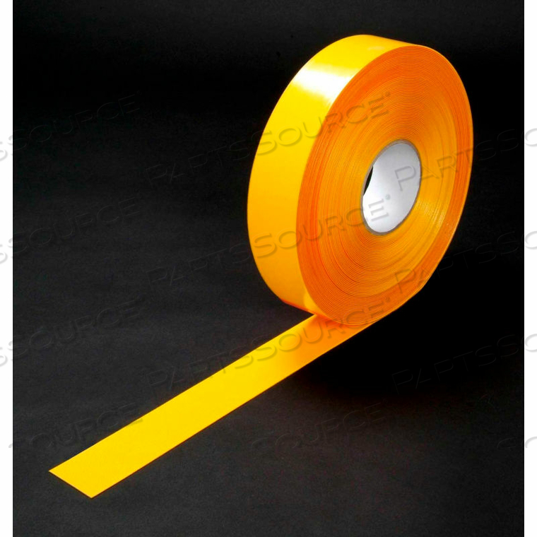 HEAVY DUTY FLOOR MARKING TAPE, YELLOW, 2" X 98' by Heskins LLC HEAVY DUTY FLOOR MARKING TAPE, YELLOW, 2" X 98' by Heskins LLC