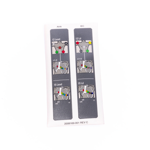 LEAD PLACEMENT LABEL KIT by GE Medical Systems Information Technology (GEMSIT)