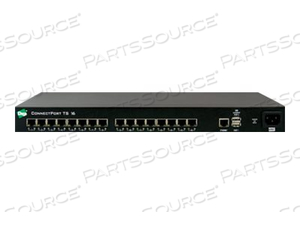 TS 16 PORT SERIAL TO ETHERNET TERMINAL SERVE 