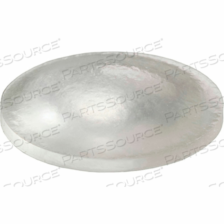 SOUND DAMPENING RUBBER BUMPER FEET - HEMISPHERE - CLEAR - 0.085" H X 0.335" W - BS07 - PKG OF 5400 