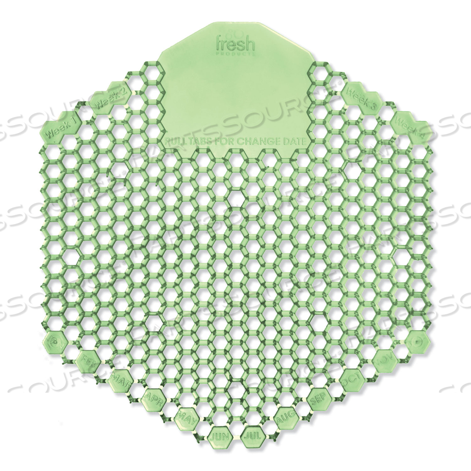 THE WAVE URINAL DEODORIZER, URINAL SCREENS, HERBAL MINT SCENT, 58 G by Fresh Products