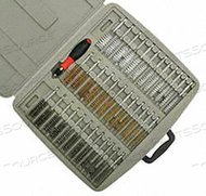 BORE BRUSH SET, HANDLE STYLE HEX, BRISTLE MATERIAL BRASS, NYLON, STAINLESS STEEL, HANDLE MATERIAL STAINLESS STEEL, BRUSH DIAMETER 0.31 IN, 0 by IPA BORE BRUSH SET, HANDLE STYLE HEX, BRISTLE MATERIAL BRASS, NYLON, STAINLESS STEEL, HANDLE MATERIAL STAINLESS STEEL, BRUSH DIAMETER 0.31 IN, 0 by IPA