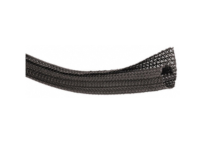 BRAIDED SLEEVING 1.500 IN. 25 FT. BLACK by Techflex