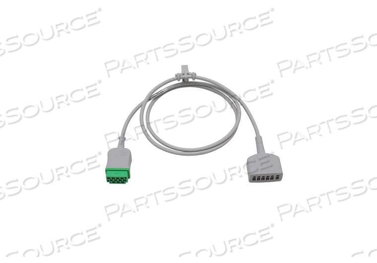 ECG TRUNK CABLE, 6-LEAD, AHA, 1.2 M/4 FT. 