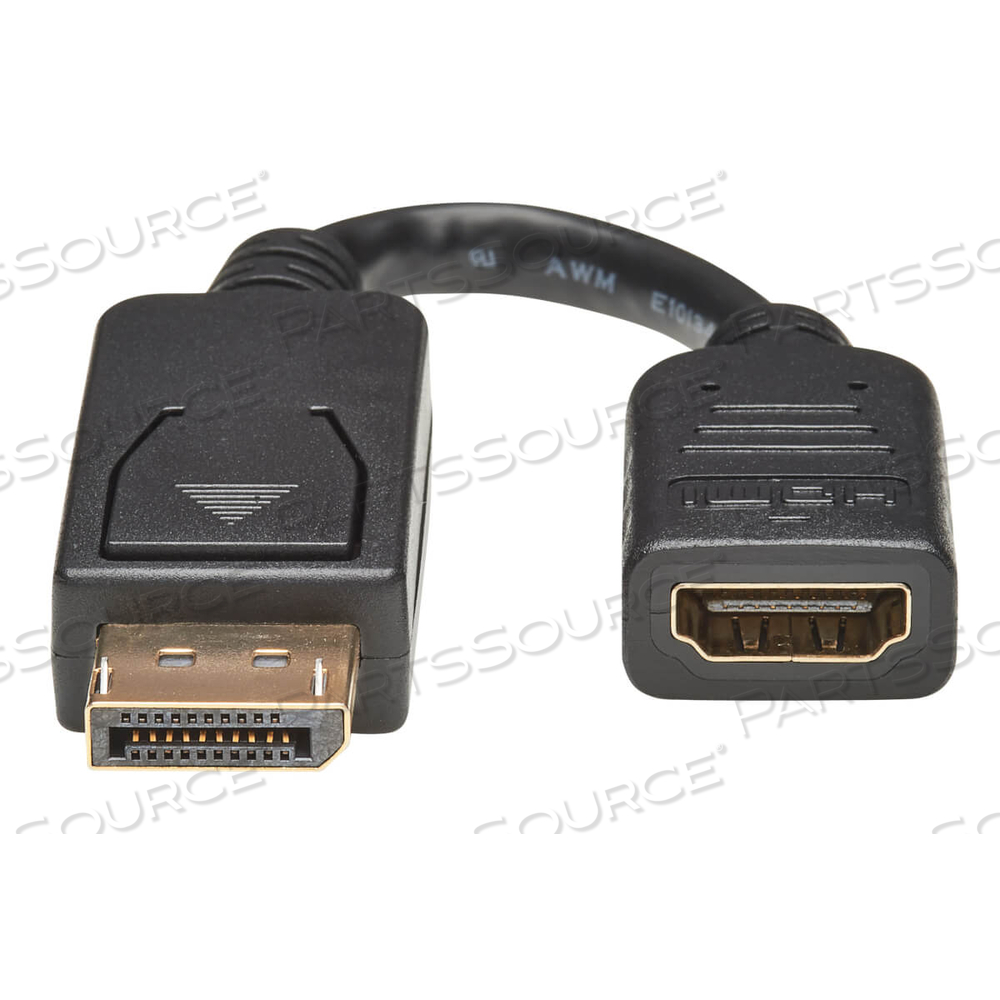 6" DISPLAYPORT MALE - HDMI FEMALE VIDEO CONVERTER ADAPTER by Tripp Lite