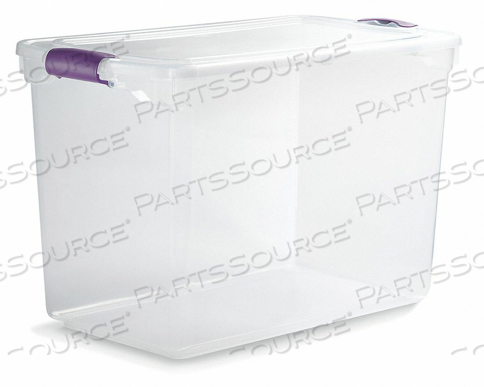 STORAGE TOTE 18-1/4 IN H 28-3/4 IN L by Durabilt STORAGE TOTE 18-1/4 IN H 28-3/4 IN L by Durabilt
