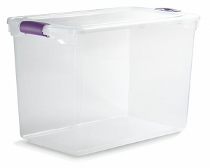 STORAGE TOTE 18-1/4 IN H 28-3/4 IN L by Durabilt STORAGE TOTE 18-1/4 IN H 28-3/4 IN L by Durabilt