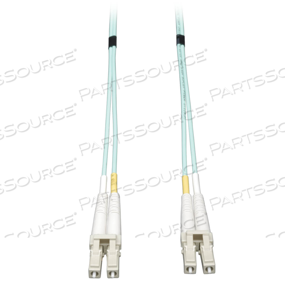 50M 10GB DUPLEX MULTIMODE 50/125 OM3 FIBER CABLE LC/LC AQUA 164' by Tripp Lite