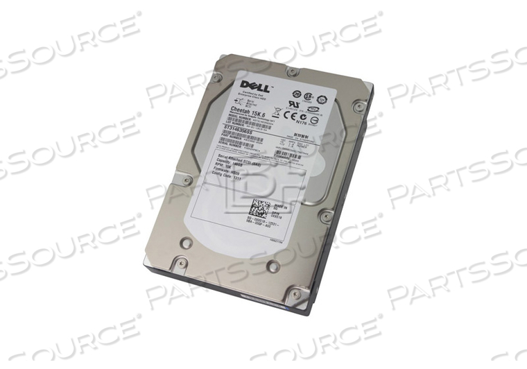 HARD DRIVE, 146 GB, 15000 RPM, 14.4 W, SERIAL ATTACHED SCSI, SAS INTERFACE, 3.5 IN FORM FACTOR, 300 MBPS DATA TRANSFER RATE, 4 MSEC SEEK by Seagate (Maxtor)