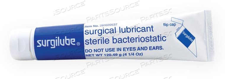 SURGILUBE® SURGICAL LUBRICANT 120.49G (4.25OZ.) FLIP-TOP TUBE - STERILE 