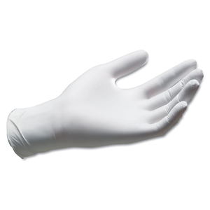 STERLING NITRILE EXAM GLOVES, POWDER-FREE, GRAY, 242 MM LENGTH, MEDIUM by Kimtech